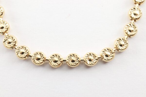 schönes Collier in Sterlingsilber vergoldet – Bild 2