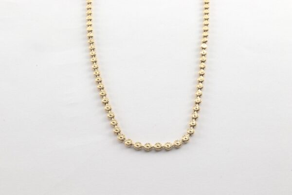 schönes Collier in Sterlingsilber vergoldet – Bild 3