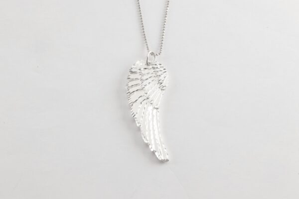 Collier in Sterlingsilber mattiert Engelsrufer – Bild 6
