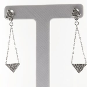 sehr schöne Ohrstecker in Sterlingsilber mit Zirkonia