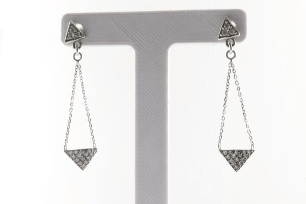 sehr schöne Ohrstecker in Sterlingsilber mit Zirkonia