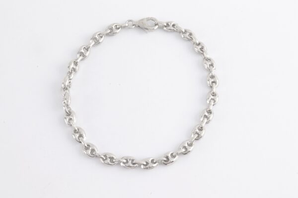 Armband in Sterlingsilber  rhodiniert – Bild 4