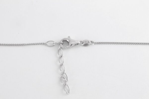 Collier Herz mit Zirkonia  in Sterlingsilber – Bild 6