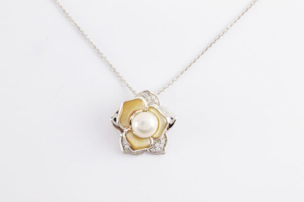 Schmuckset in Sterlingsilber rhodiniert