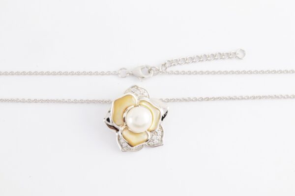 Schmuckset in Sterlingsilber rhodiniert – Bild 3