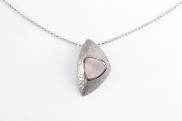 feines Schmuckset in Sterlingsilber rhodiniert – Bild 5