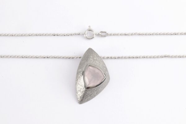 feines Schmuckset in Sterlingsilber rhodiniert – Bild 7