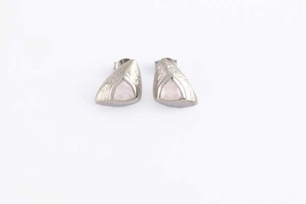 feines Schmuckset in Sterlingsilber rhodiniert – Bild 3
