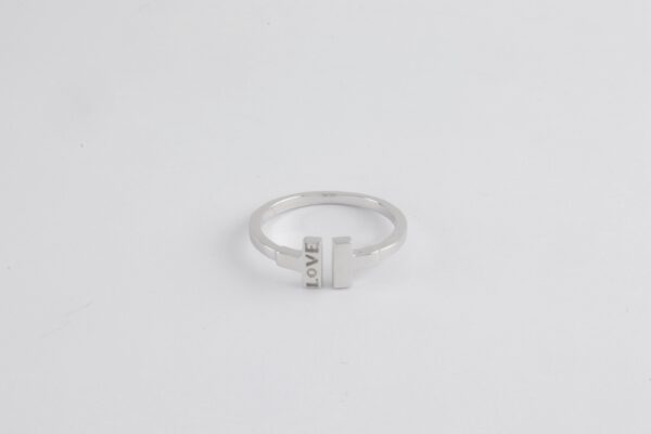 Ring in Sterlingsilber rhodiniert – Bild 4