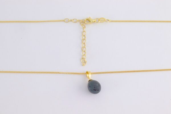 Collier in Sterlingsilber vergoldet – Bild 2