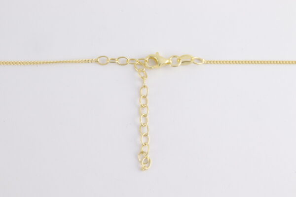 Collier in Sterlingsilber vergoldet – Bild 4