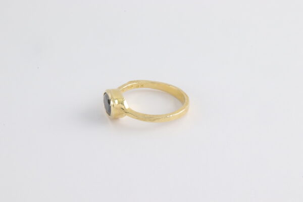 feiner Ring in Sterlingsilber vergoldet – Bild 2