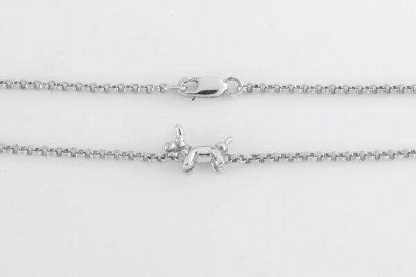Armband in Sterlingsilber mit kleinem Hund – Bild 5