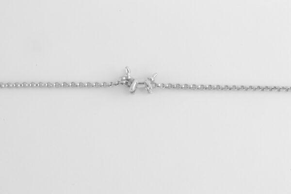 Armband in Sterlingsilber mit kleinem Hund – Bild 2