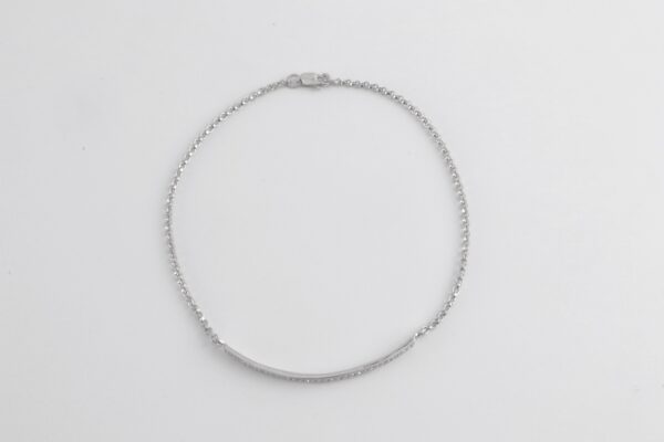 wunderschönes Armband in Sterlingsilber rhodiniert – Bild 4