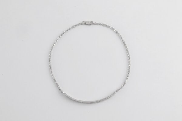 wunderschönes Armband in Sterlingsilber rhodiniert – Bild 5