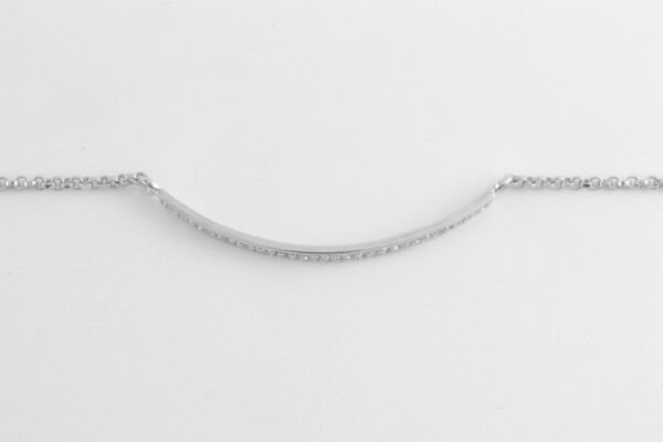 wunderschönes Armband in Sterlingsilber rhodiniert