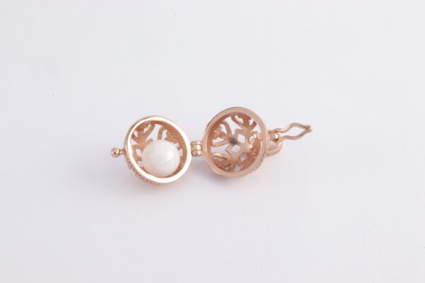 Collier in Sterlingsilber vergoldet – Bild 11