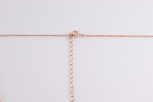 Collier in Sterlingsilber vergoldet – Bild 3