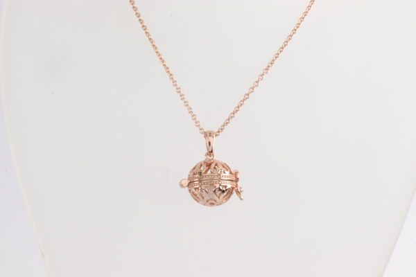 Collier in Sterlingsilber vergoldet – Bild 6