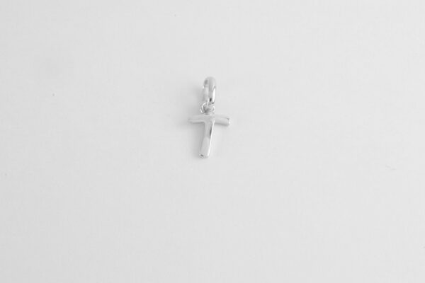 kleines Kreuz in Sterlingsilber  rhodiniert