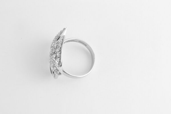 Ring in Sterlingsilber rhodiniert mit Granat und Zirkonia – Bild 4