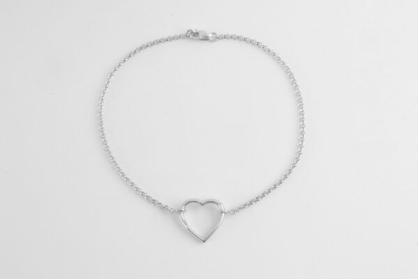Armband in Sterlingsilber rhodiniert