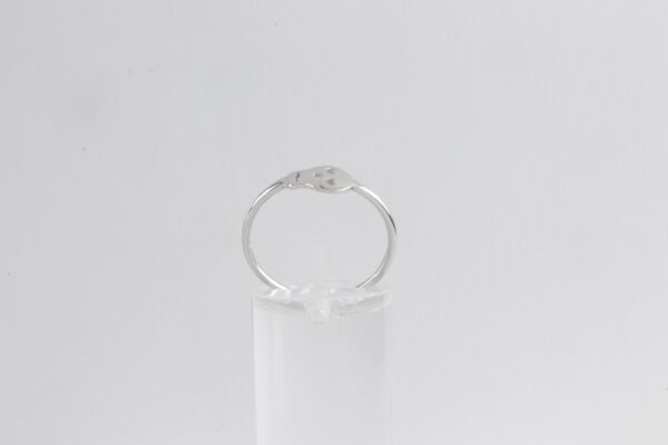 Ring mit kleinem Totenkopf in Sterlingsilber