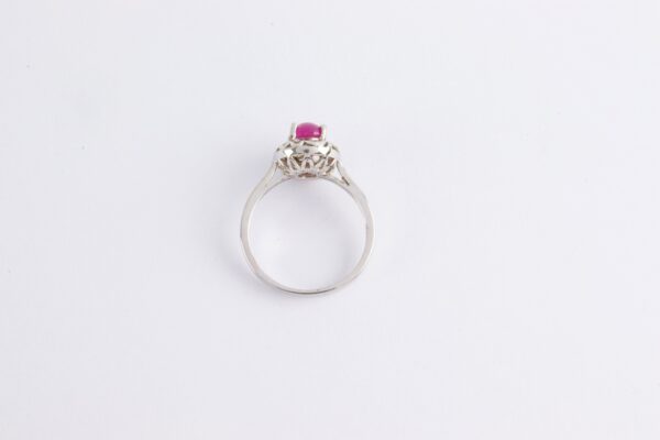 Ring in Sterlingsilber mit Rubin – Bild 5