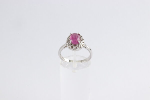 Ring in Sterlingsilber mit Rubin – Bild 6