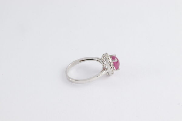 Ring in Sterlingsilber mit Rubin – Bild 8