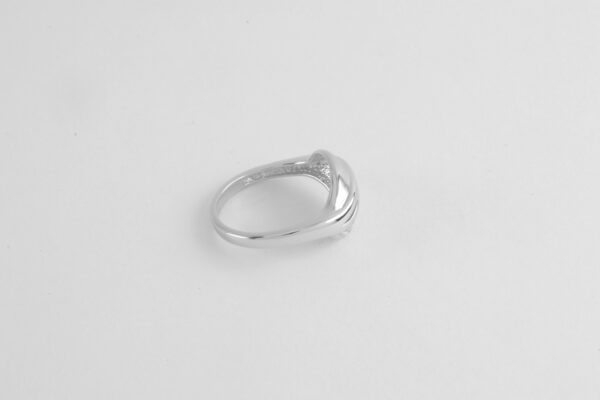 Ring in Sterlingsilber rhodiniert  mit Zirkonia – Bild 4