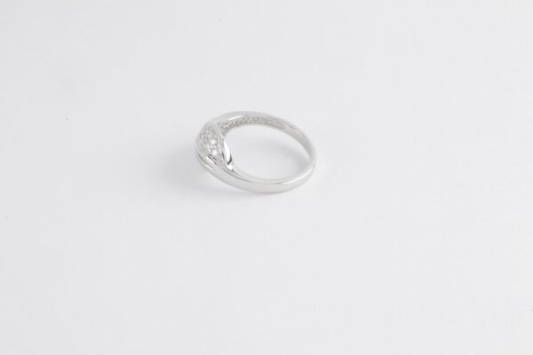 Ring in Sterlingsilber rhodiniert  mit Zirkonia – Bild 8