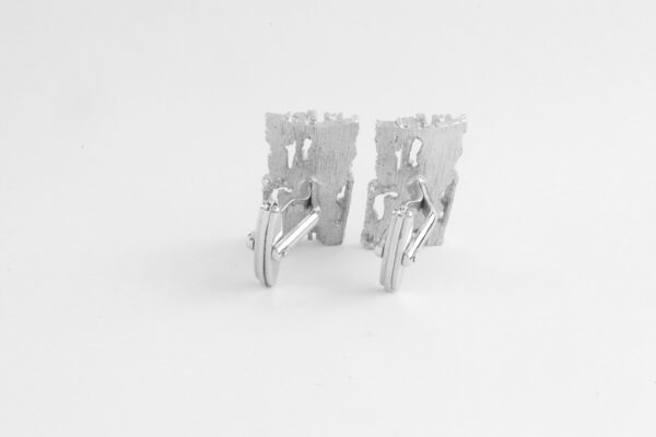 Manschettenknöpfe in Silber – Bild 5