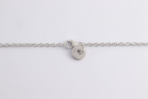 Collier in Sterlingsilber rhodiniert – Bild 4