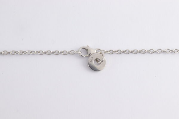 Collier in Sterlingsilber rhodiniert – Bild 5
