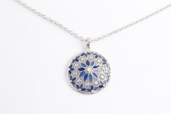 Collier in Sterlingsilber rhodiniert – Bild 6