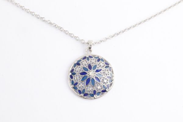 Collier in Sterlingsilber rhodiniert – Bild 7