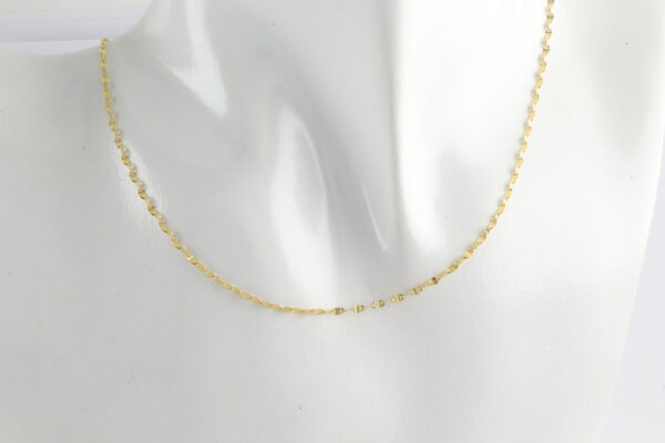 Feine Kette in Gelbgold – Bild 8