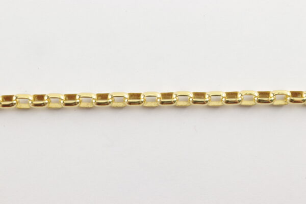stabile Gliederkette  in Gelbgold – Bild 2