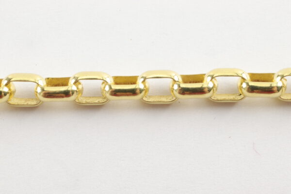 stabile Gliederkette  in Gelbgold – Bild 5