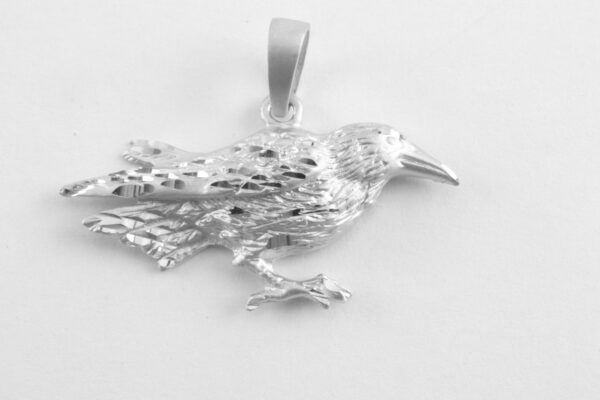 sehr schöner Anhänger - Vogel in Sterlingsilber – Bild 2