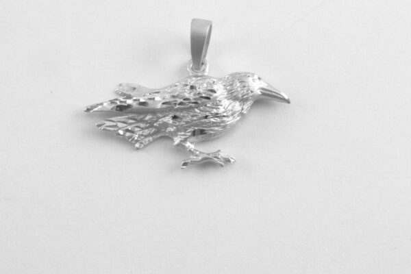sehr schöner Anhänger - Vogel in Sterlingsilber – Bild 5