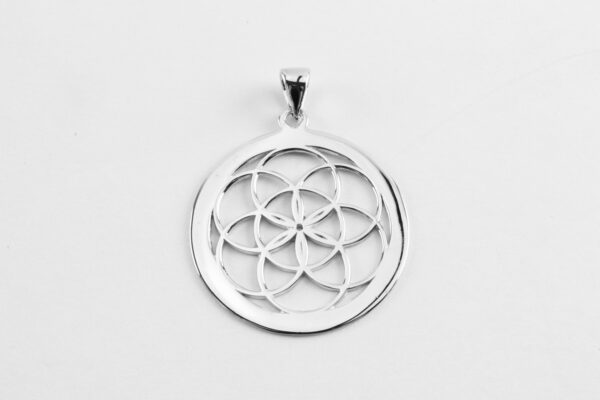 Anhänger in Sterlingsilber rhodiniert