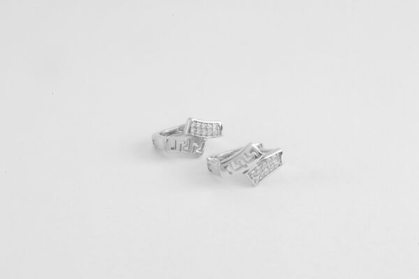feines Schmuckset in Sterlingsilber rhodiniert – Bild 11