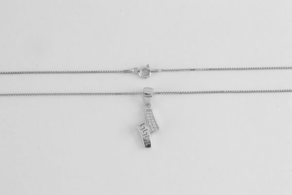 feines Schmuckset in Sterlingsilber rhodiniert – Bild 8