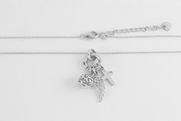 super schönes Collier in Sterlingsilber mit Zirkonia – Bild 6