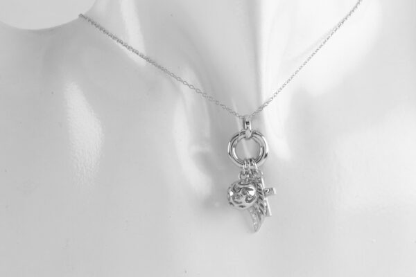 super schönes Collier in Sterlingsilber mit Zirkonia – Bild 9