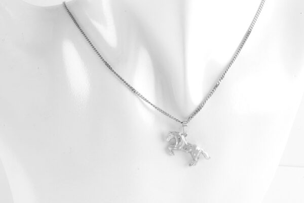 Collier in Sterlingsilber mit Pferd – Bild 6