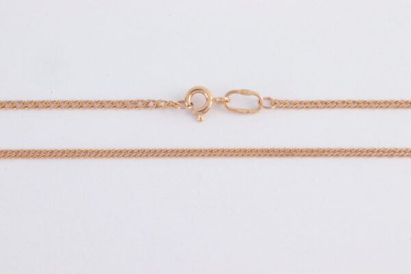 schöne Gliederkette in Rotgold – Bild 4